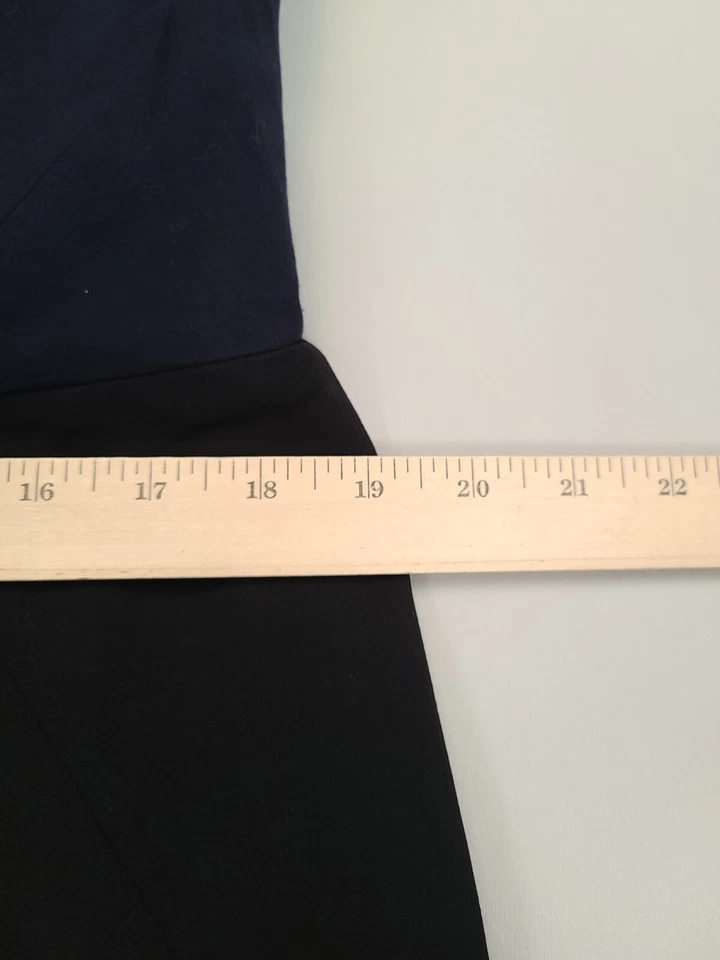 Vestido Ellen Tracy para mujer talla 16 negro cómodo informal elegante damas Foto 4 de 4