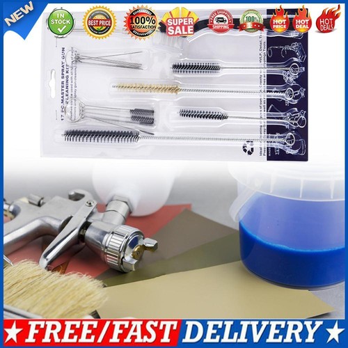 21Pcs Cleaning Brush Set Multi-Purpose Airbrush Paint Spray Gun Nozzle Cleaner