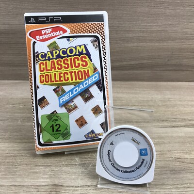 Sony PSP Spiel   Capcom Classics Collection Reloaded Essentials TOP ZUSTAND #B9