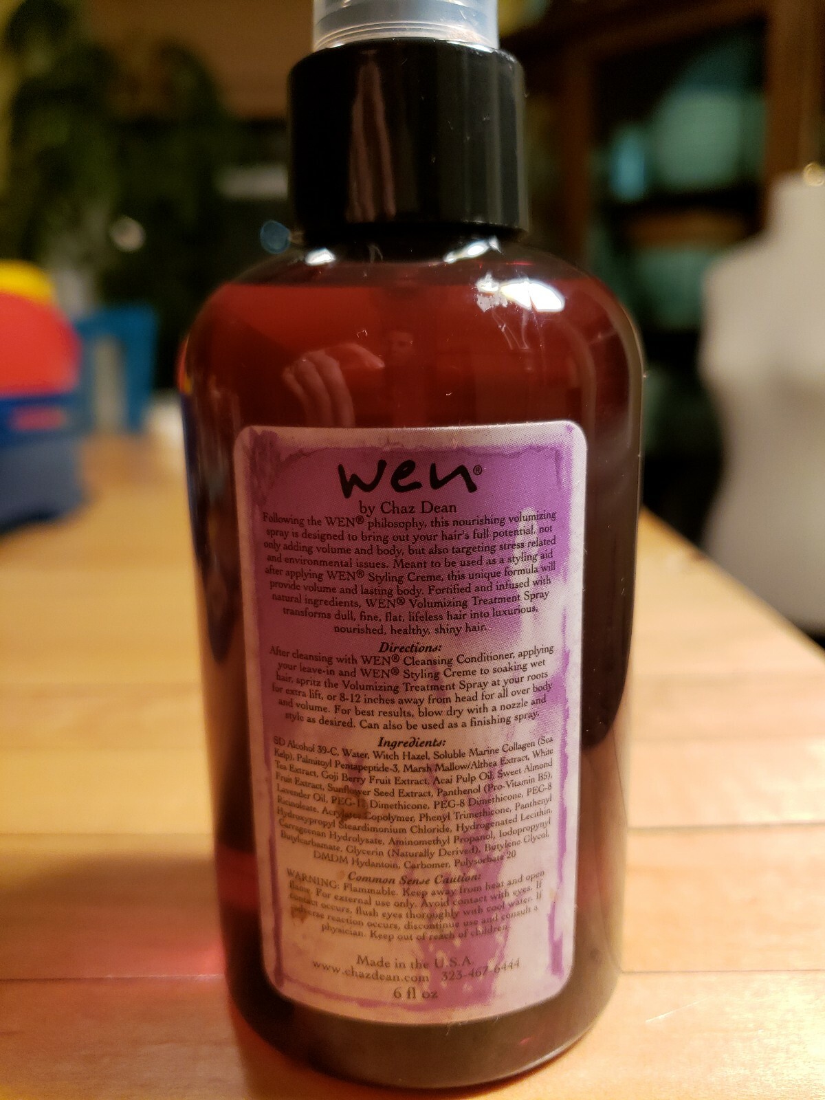 Wen Lavender Volumizing Treatment Spray 6oz For Sale Online Ebay