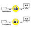 Miniaturansicht 4  - Monitorkabel DVI - HDMI, Stecker-Stecker, dual link, schwarz / silber, 1 m