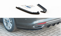 CUP Diffusor Seiten Ansatz Schwarz FüR Ford Mondeo Vignale MK5 Heckansatz Flaps