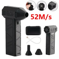 130000RPM 52m/s Mini Jet Turbo Fan Electric Air Blower Duster Cleaner W/battery