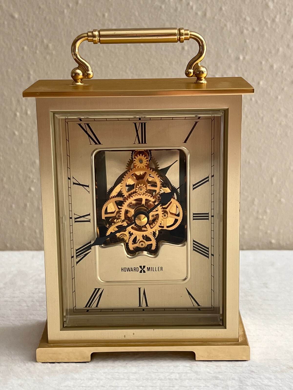 VINTAGE HOWARD MILLER MANTEL CLOCK 4RG853 eBay