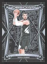 2023-24 Panini Obsidian Ivica Zubac #52 Los Angeles Clippers