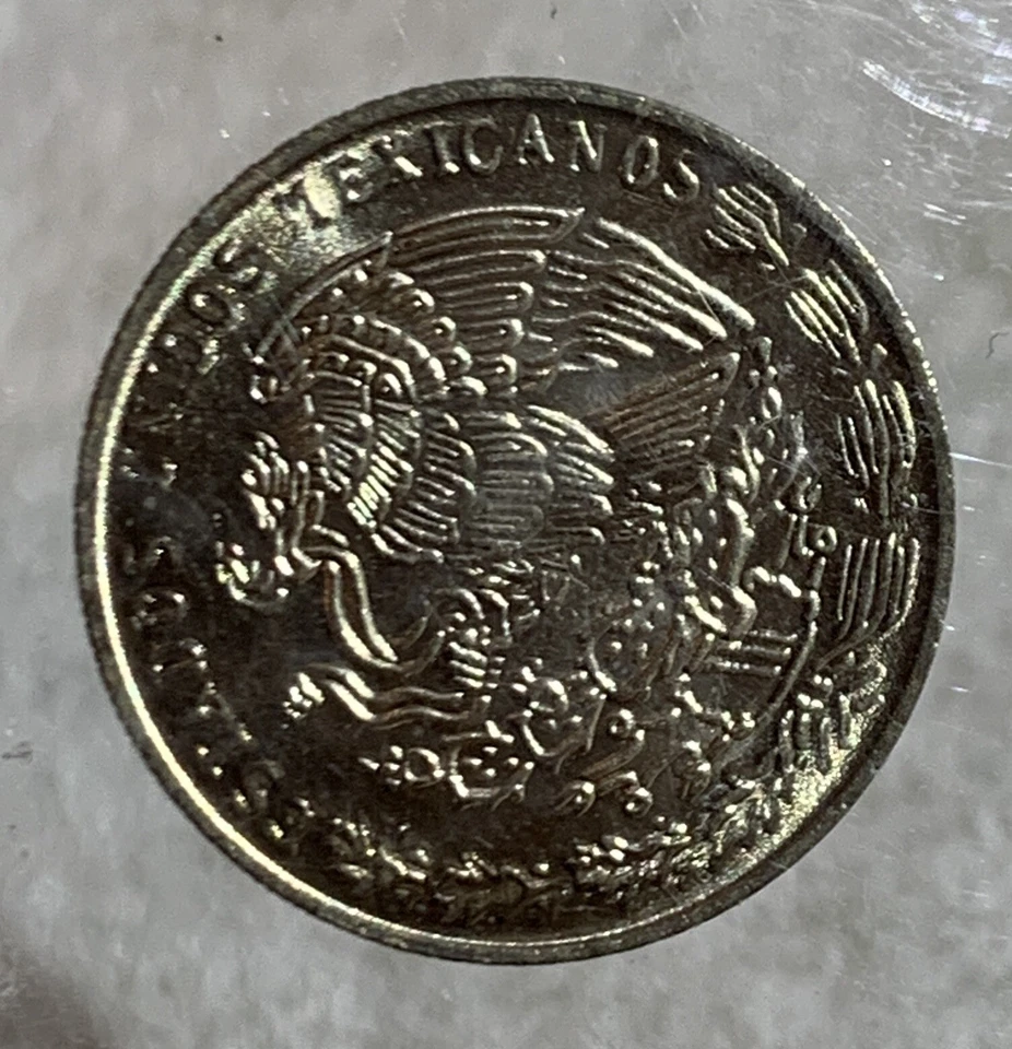 México 20 centavos 1974, elección bu Foto 2 de 2