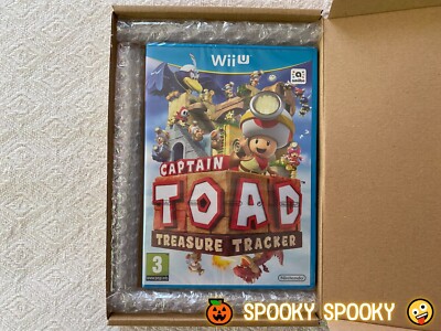 Captain Toad Treasure Tracker Nintendo Wii U - UK PAL New Sealed - Tracked