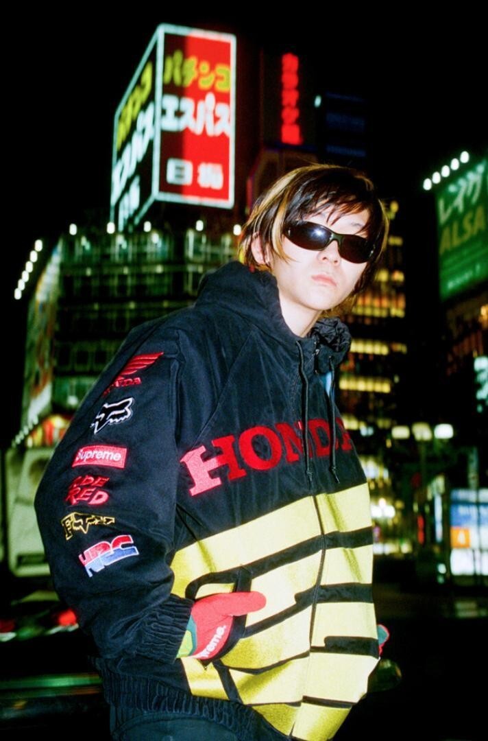 Supreme honda fox racing sales puffy zip up jacket Supreme honda fox racing sales puffy zip up jacket