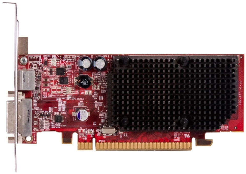 Graphic Card RADEON X1300 128MB 109-A77131-30 128MB 64-BIT Dvi-I S-VIDEO Pci-E - Image 2 of 2