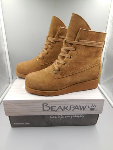 WOMEN'S SZ 8 BEARPAW KRISTA WIDE NEVER 