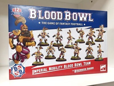 GAMES WORKSHOP Warhammer Blood Bowl Imperial Nobility The Bogenhafen Barons Single Models