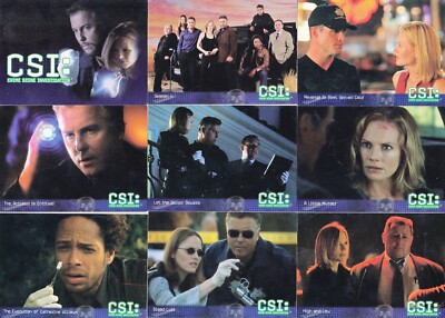 CSI Las Vegas Series 2 2004 Strictly Ink Complete Base Card Set of 100 TV