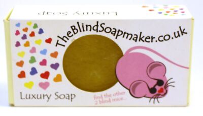 The Blind Soap Maker UK Luxury Soap 95g Glycerin Bar Saop Handmade in Durham UK