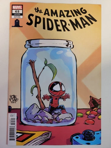 Amazing Spider-Man #65 Marvel 2022 Series Skottie Young Variant 9.4 Near Mint