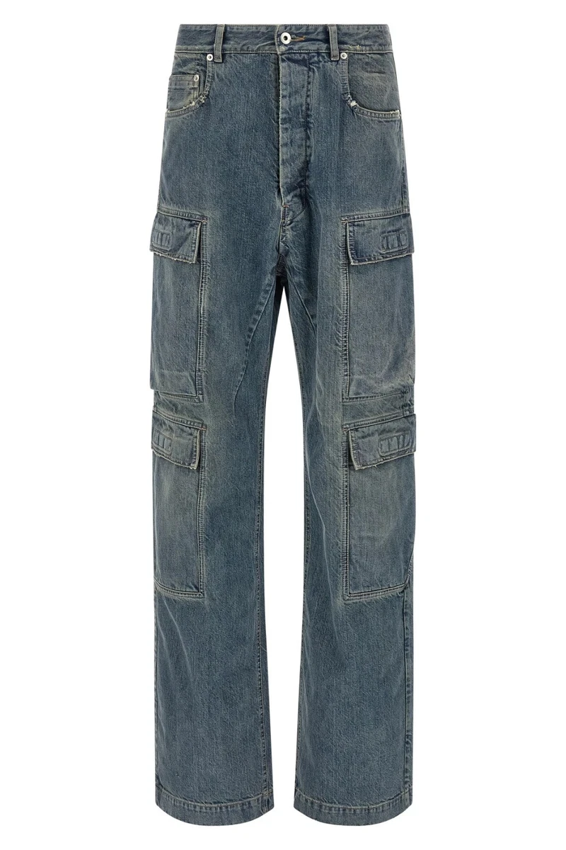 Rick Owens Blue Jeans for Men for sale | eBay
