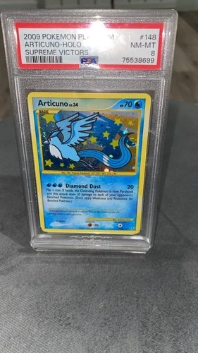ARTICUNO 2009 Pokemon #148/147 PSA 8 NM-MINT Supreme Victors Perfect Swirl 💫💫