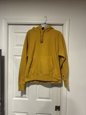 vintage Champion 1990  s reverse weave Mustard Hoodie M