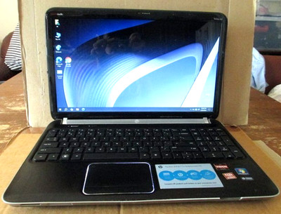 Pickup ,No Ship -15'' HP Pavilion DV6 HD Laptop AMD A4-3304M, 500GB HDD, Window10