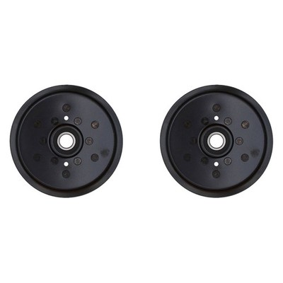 QTY 2: Flat Idler Pulleys Fits John Deere Replaces TCA19779