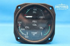 Used Cessna Weston 3 in 1 Engine Gauge Indicator, p/n CM2634N3 (28074) Used Cessna Weston 3 in 1 Engine Gauge Indicator, p/n CM2634N3 (28074)