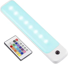 LED Color Light Bar with Battery Operated,Dimmable Night Lighting, Stick on Ligh