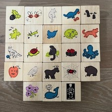 Pottery Barn Kids Wooden Alphabet Blocks