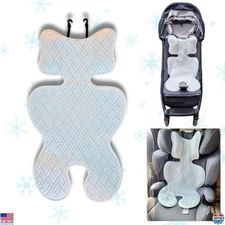 Universal Baby Stroller & Car Seat Cooling Pad Ice Cushion for Summer Heat