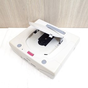 Sega Saturn console Japan white bundle with 3 games & memory NTSC-J tested