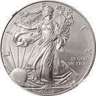2008-W Silver American Eagle $1 NGC MS70 Burnished - STOCK