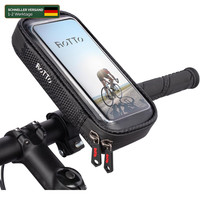 Handyhalterung Fahrrad Lenkertasche Wasserdicht 360° Drehbar FüR 7 Zoll Handys