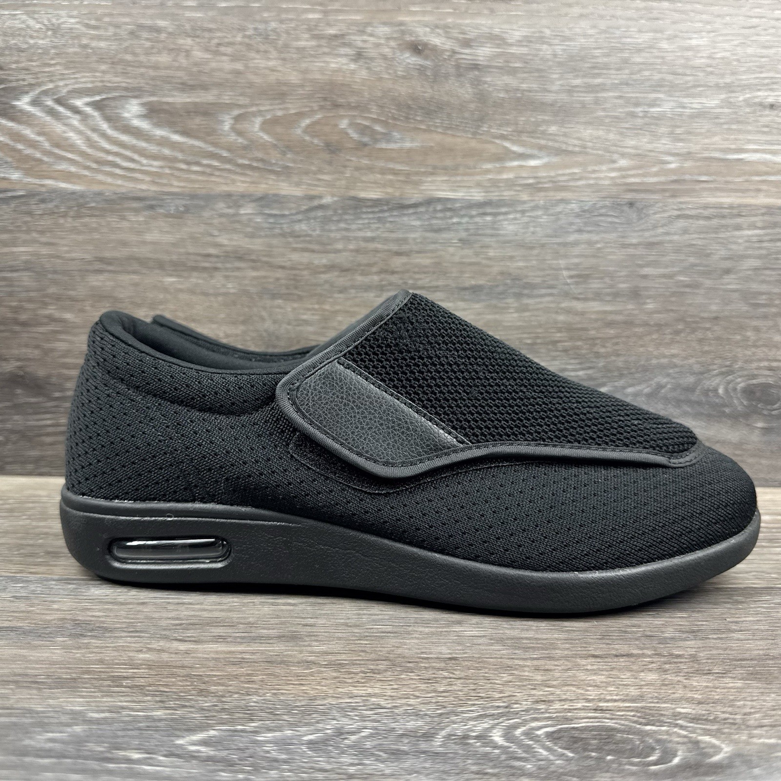 SAOLA Youyun Sneakers Uomo Taglia 10 Nero Tecnologia Memory Foam Scarpe da Passeggio Diabetico