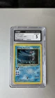 Pokémon CGC 5 Shining Gyarados Neo Revelation 65/64 Secret Rare Holo 2001