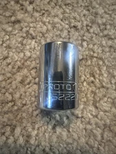 Proto 22MM Metric Socket 3/8”Drive 12pt New Made In USA J5222MN