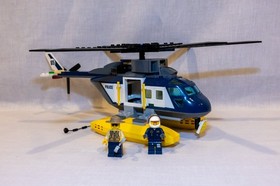 LEGO CITY: Helicopter Pursuit (60067) - Complete except a few stickers
