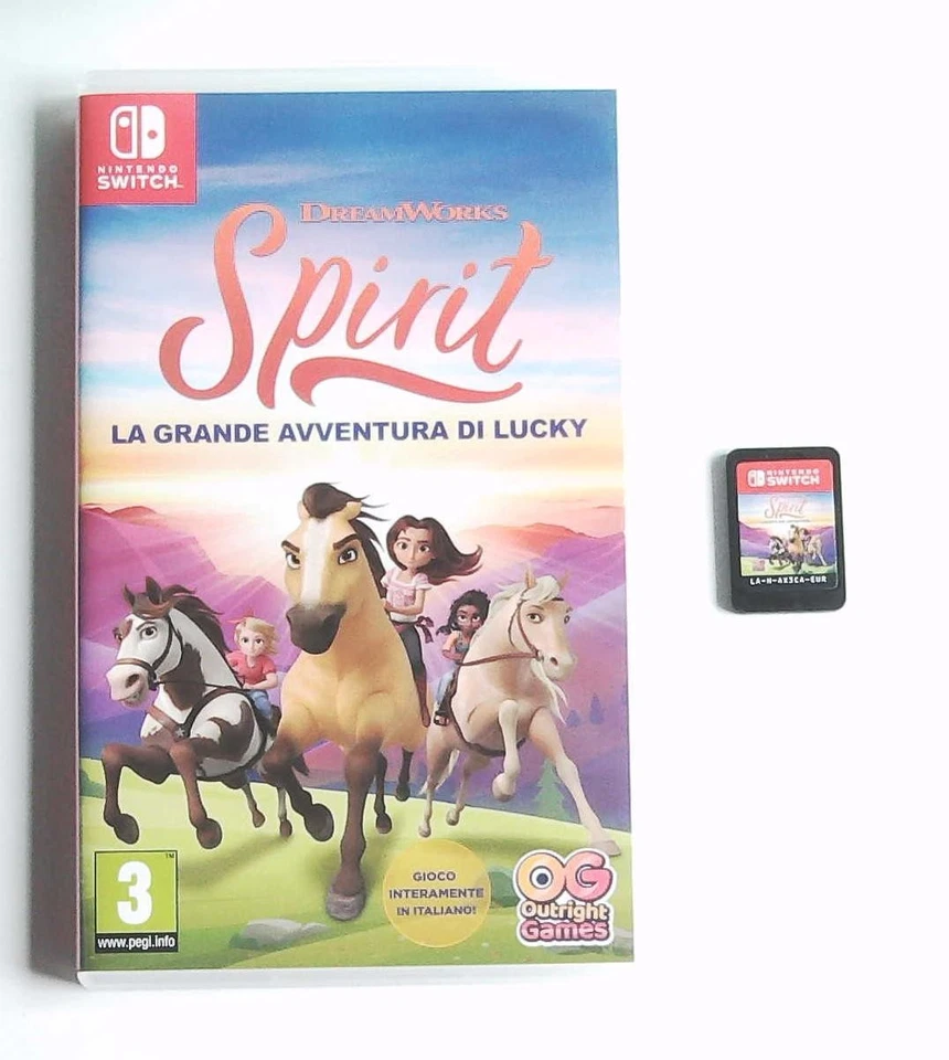 NINTENDO SWITCH / 2 : SPIRIT : LA GRANDE AVVENTURA DI LUCKY - Completo, ITALIANO, foto 1 di 2