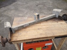 Erde 142 trailer axle 600kg with hubs