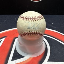 Derek Jeter Signed New York Yankees Game Used Baseball MLB Certified Steiner COA