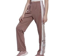 adidas Adibreak Popper Track Pants Adicolor Classics Womens L Rare Mauve