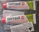2 PACK Terrasil WOUND CARE 3X Faster Healing, Infection Protection Ointment 28gm