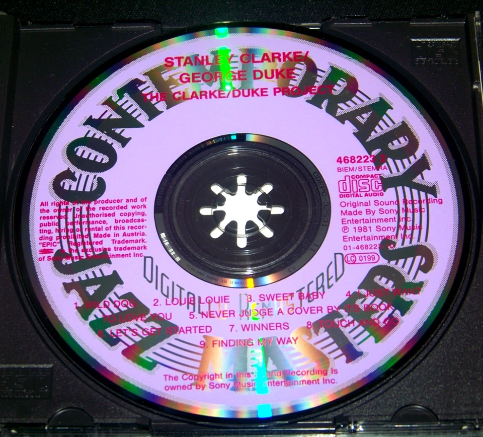 Stanley Clarke & George Duke – The Clarke/Duke Project CD - Bild 2 von 3