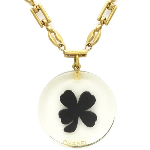 Collana CHANEL Coco Mark Quadrifoglio GP Oro