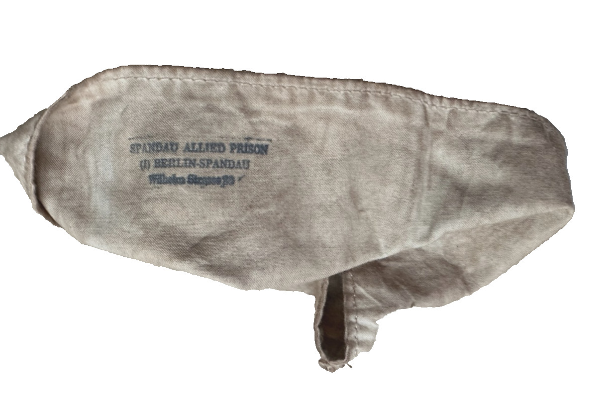 WW2 BRITISH NUREMBERG 1945 S.I.B. OFFICER, + GUARD SPANDAU ALLIED PRISON PASS