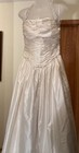 Demetrios 100% Silk Wedding Ballgown Dress Corset w Bodice Beaded w Crystals 10R — photo 3