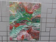 Acrylic Dutch Pour Painting (With Texture)