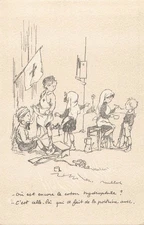 CP ILLUSTREE SIGNEE POULBOT OU EST COTON ... - 42002