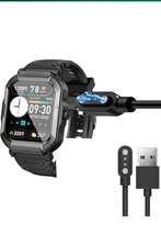 Universal 2 Pin Smart Watch USB Magnetic Charger Data Cable Charging Cord