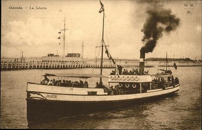 Schiffe Ships Navires La Juliette Ostende