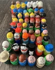 Vintage Fisher Price Little People 60 Different Plastic People Some Rare HTF