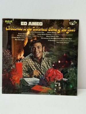 Ed Ames Christmas Is The Warmest Time Of The Year LP Vinyl RCA LSP-4385