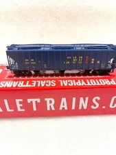 Rivet Counter N Scale Pullman-Std 4785 Covd Hopper, Golden West Service #521000